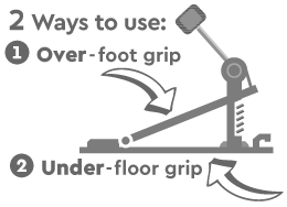 Use Pedal Grip 2 Ways